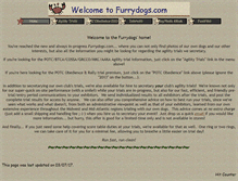 Tablet Screenshot of furrydogs.com